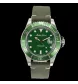 Mathy Vintage Automatic Green 42mm