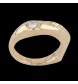 ANELLO CON DIAMANTI IN ORO GIALLO