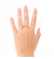 BAGUE OR JAUNE DIAMANT