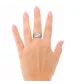 RING WHITE GOLD DIAMONDS 0.6 CARAT