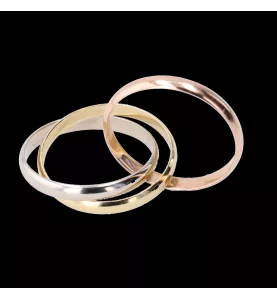 Cartier Trinity 3 gold 750 / 18 carats.