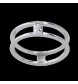 Ring aus Graugold Diamant