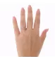 Ring aus Graugold Diamant
