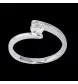 0.30 carat white gold diamond ring