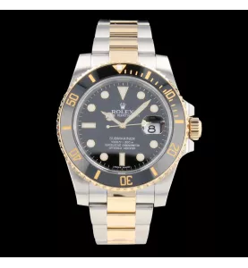 ROLEX SUBMARINER GOLD STAHL