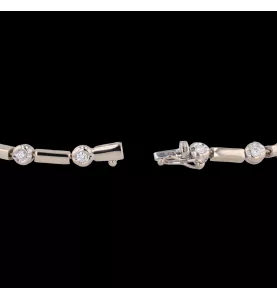 BRACELET OR GRIS DIAMANTS