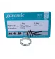 BAGUE PLATINE PAVEE DIAMANTS 0.51 CARAT