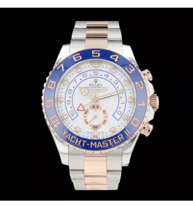 ROLEX YACHTMASTER II ROSE GOLD STEEL