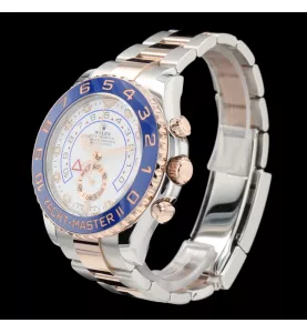 ROLEX YACHTMASTER II ROSE GOLD STEEL