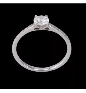 BAGUE SOLITAIRE 0.51 CARATS