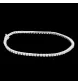 BRACELET TENNIS OR GRIS DIAMANTS