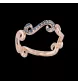 Rose gold ring 585
