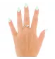 Ring aus Gelbgold und Diamanten