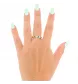 Ring Gelbgold Rubin Saphir Smaragd