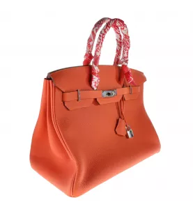 Hermes Birkin 35 Kalbfleisch Togo Feuer