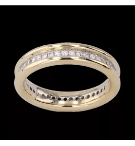 Eternity Ring Gelbgold 43 Diamanten