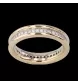 Eternity Ring in oro giallo 43 diamanti