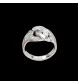 Bague menottes Dinh Van R12 diamants.