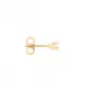 Ohrstecker Gelbgold 0,16 Karat.