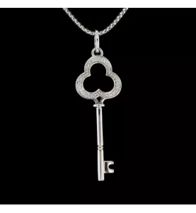 Collana Grey Gold e Diamond Key