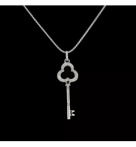 Collana Grey Gold e Diamond Key
