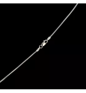 Grey Gold and Diamond Key necklace