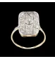 Diamantring aus Gelbgold