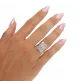 Diamantring aus Gelbgold