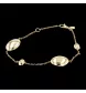 Yellow gold bracelet