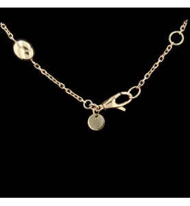 Yellow gold bracelet