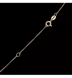 Collana di diamanti in oro rosa