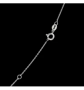 Collana in oro bianco Zaffiri