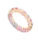 Alliance Pastello Or rose Saphirs