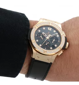 HUBLOT BIG BANG ROSÉGOLD DIAMANTEN