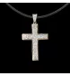COLLIER PENDENTIF CROIX Diamants