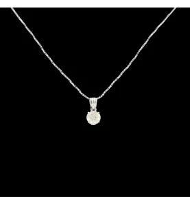 COLLIER OR GRIS SOLITAIRE 1.50 CARATS
COLLIER OR GRIS SOLITAIRE 1.50 CARATS