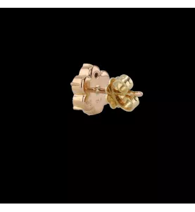 Ohrringe aus Gelbgold mit Diamanten
