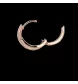 Boucles d'oreilles en or rose