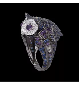 Anello gufo Boucheron