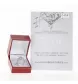 White gold diamond ring