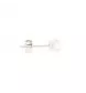 White gold studs 0.96 carats