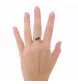 Ring Gelbgold Saphir Diamanten