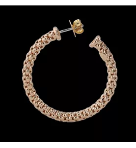 Boucles d'oreilles créoles Fope