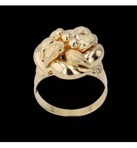 Bague or jaune