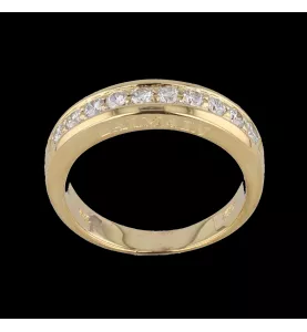 BAGUE OR JAUNE