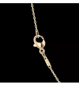 Collana con ciondolo a cuore in oro giallo