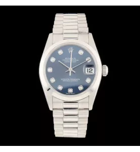 Rolex DateJust platino 31 mm