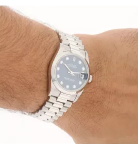 Rolex DateJust platinuim 31 mm