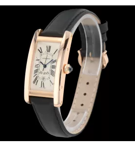 CARTIER TANK AMERICAINE Or Rose