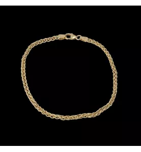 Yellow gold bracelet